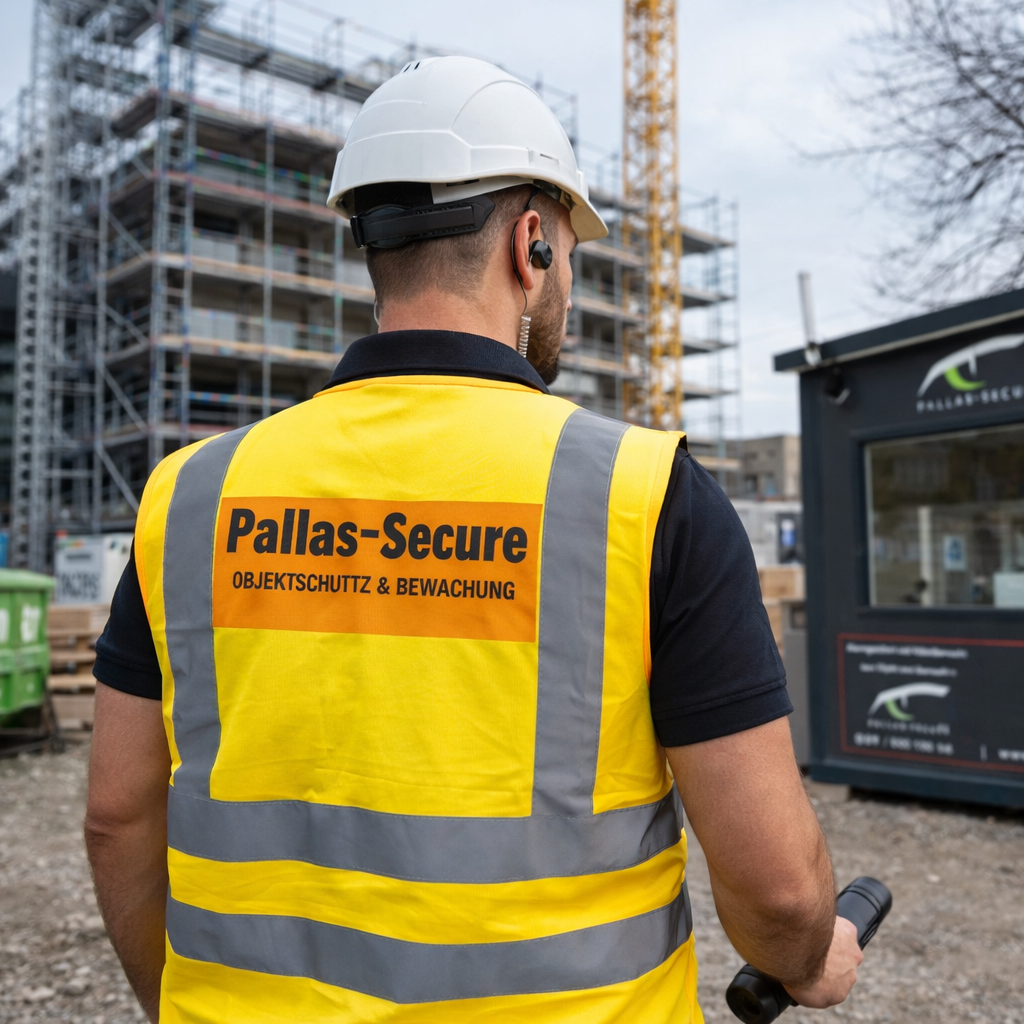 Baustellenbewachung – Pallas-Secure München