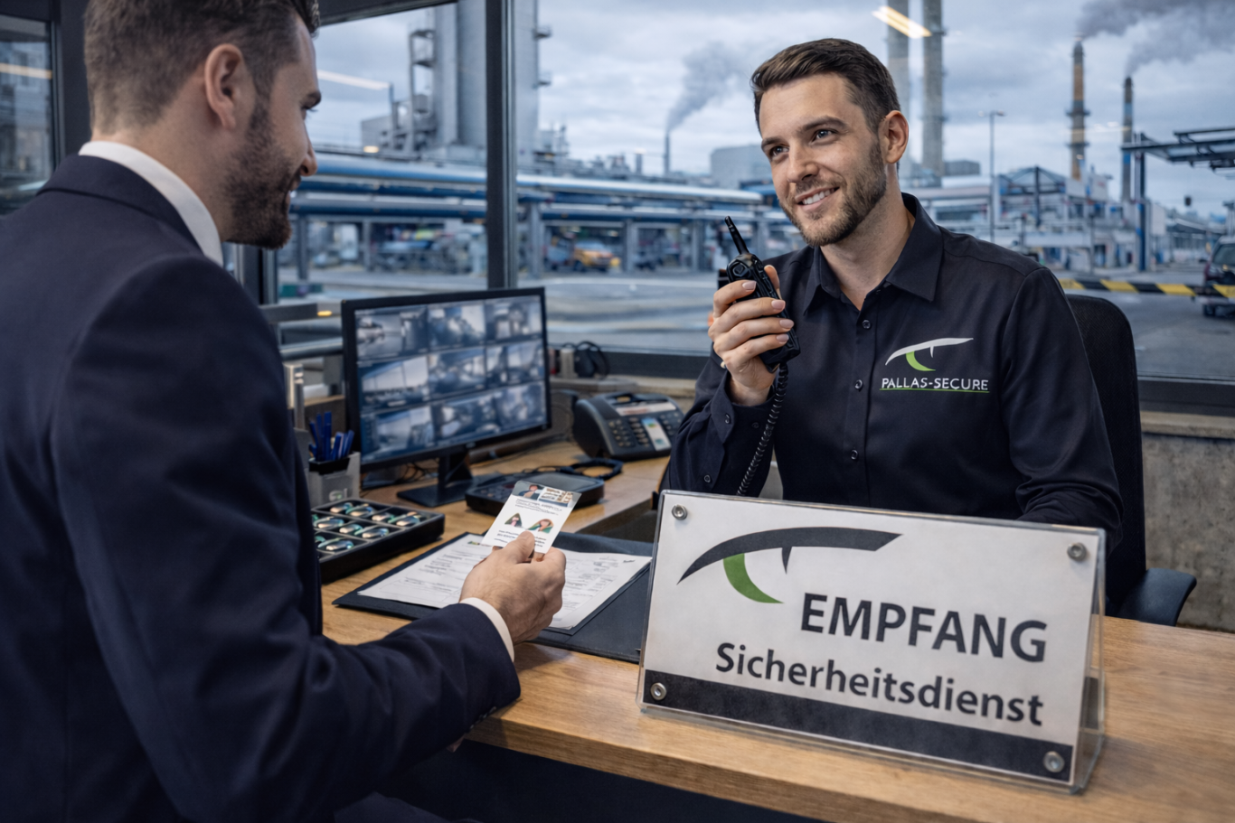 Empfangsdienst – Pallas-Secure München